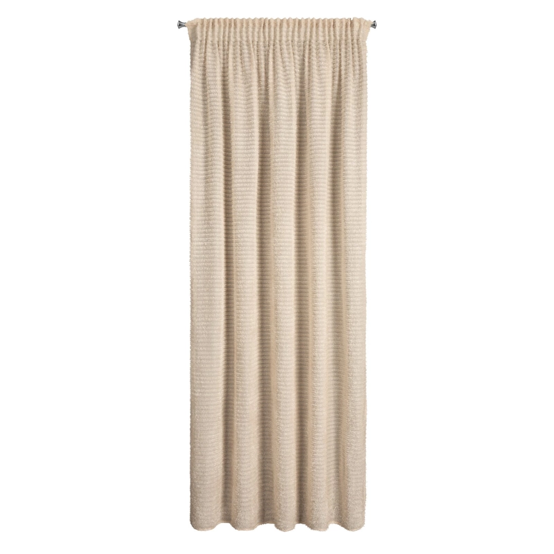Záves 135x270 cm šifónový béžový na riasiacu pásku REINA Eva Minge