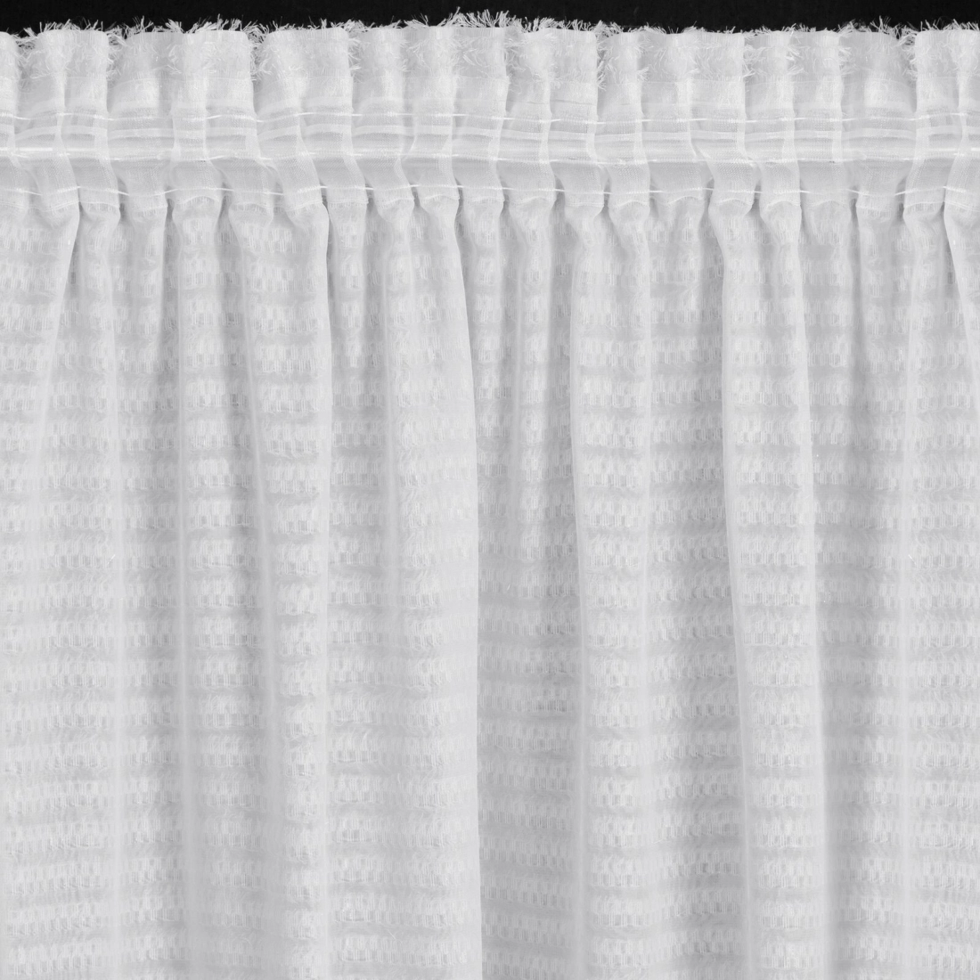 Záves 135x270 cm šifónový biely na riasiacu pásku REINA Eva Minge