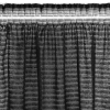 Záves 135x270 cm šifónový čierny na riasiacu pásku REINA Eva Minge