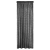 Záves 135x270 cm šifónový čierny na riasiacu pásku REINA Eva Minge