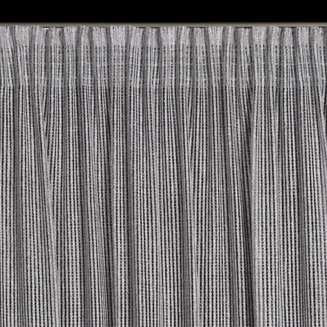 Záves 135x270 cm strieborný na riasiacu pásku REGINA