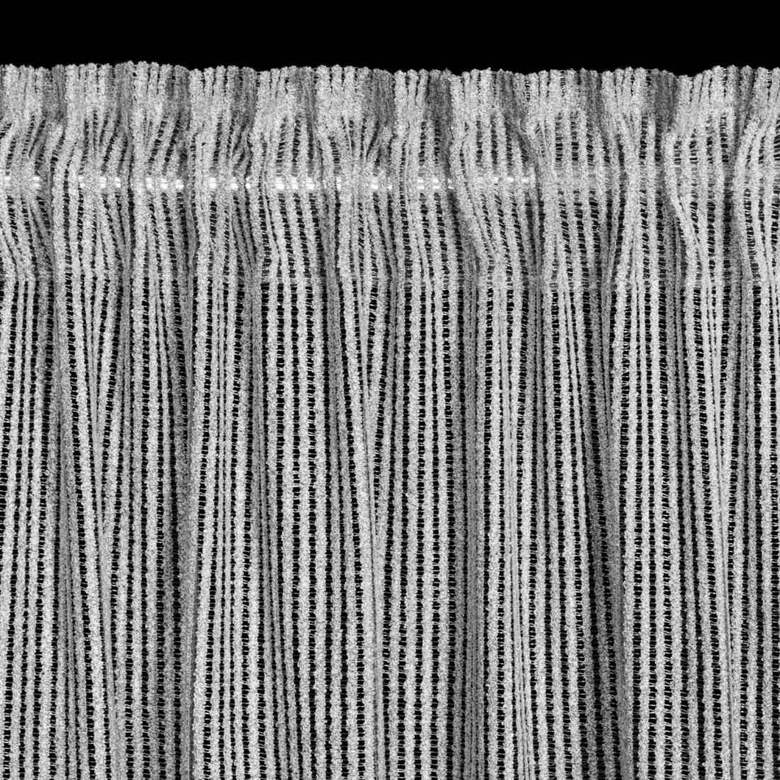 Záves 135x270 cm strieborný na riasiacu pásku REGINA