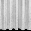 Záves 135x270 cm zamatový bielo strieborný na riasiacu pásku AVENA