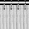 Záves 135x270 cm zamatový bielo strieborný na riasiacu pásku AVENA