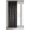 Záves 135x270 cm zamatový čierno šampanský na riasiacu pásku TULIA