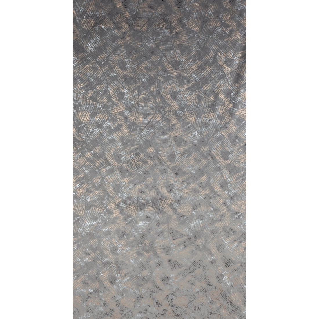 Záves 135x270 cm zamatový oceľový a šampanský na riasiacu pásku TULIA