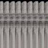 Záves 135x270 cm zamatový oceľový strieborný na riasiacu pásku AVENA