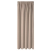 Záves 135x270 cm zatemňovací béžový na riasiacu pásku LOGAN