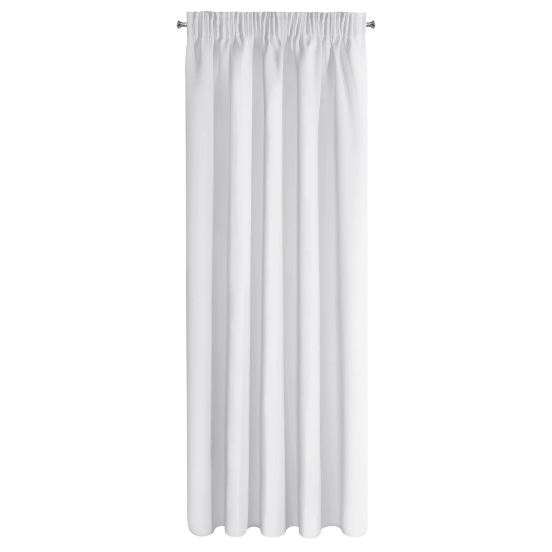 Záves 135x270 cm zatemňovací biely na riasiacu pásku LOGAN
