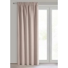 Záves 135x270 cm zatemňovací púdrovoružový na riasiacu pásku LOGAN
