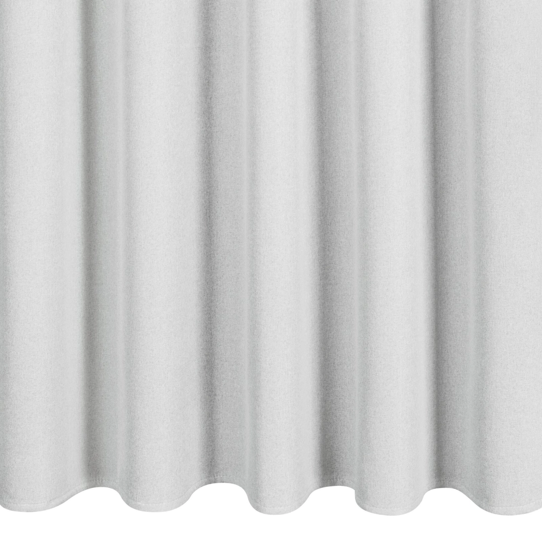 Záves 135x270 cm zatemňujúci strieborný na riasiacu pásku SUZAN