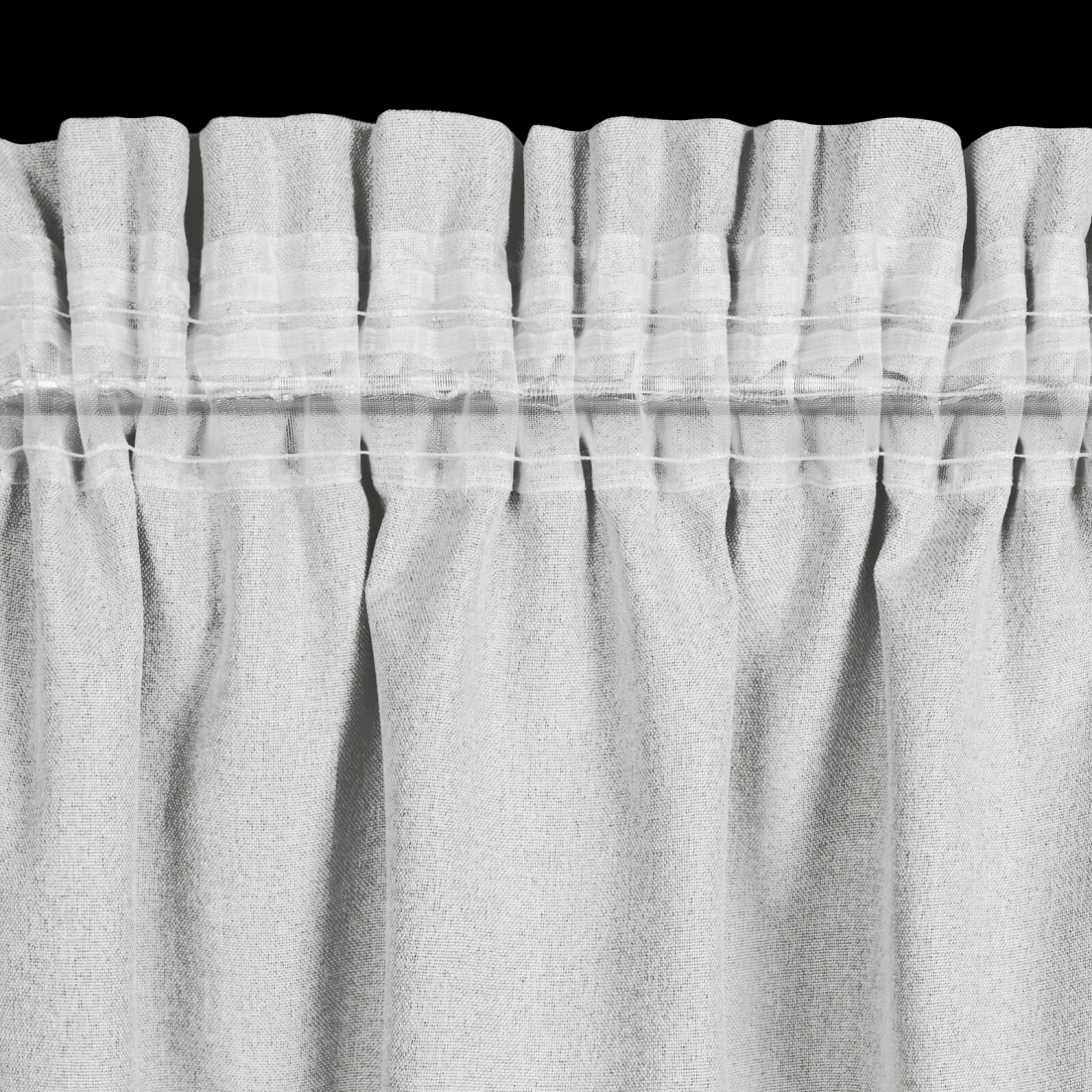 Záves 135x270 cm zatemňujúci strieborný na riasiacu pásku SUZAN