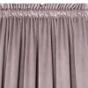 Záves 135x300 cm zamatový púdrovo ružový na riasiacu pásku ROSA Design 91
