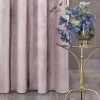 Záves 135x300 cm zamatový púdrovo ružový na riasiacu pásku ROSA Design 91