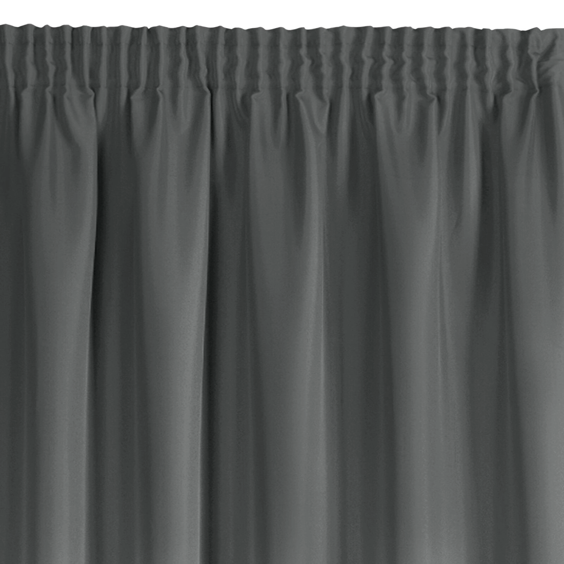 Záves 140x175 cm matný grafitový na riasiacu pásku RITA