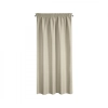 Závěs 140x175 cm matný polyester tmavě béžový na řasící pásku RITA