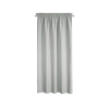 Záves 140x175 cm matný strieborný na riasiacu pásku RITA