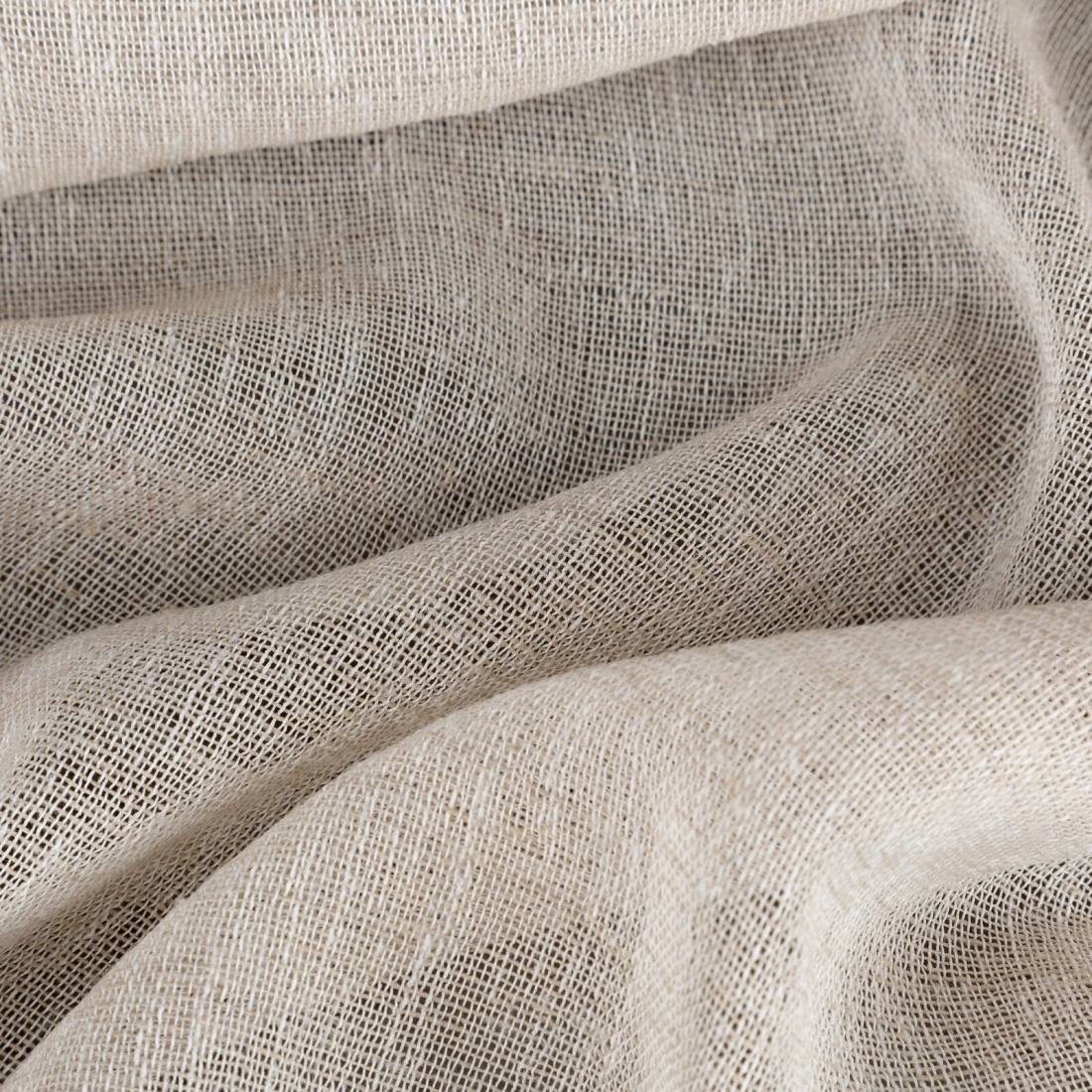 Záves 140x250 cm béžový na kovové krúžky ANGELIKA