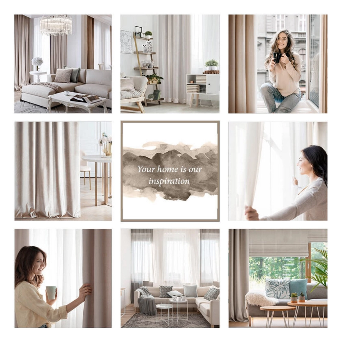 Záves 140x250 cm béžový na kovové krúžky LIDIA