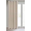 Záves 140x250 cm béžový na kovové krúžky LIDIA