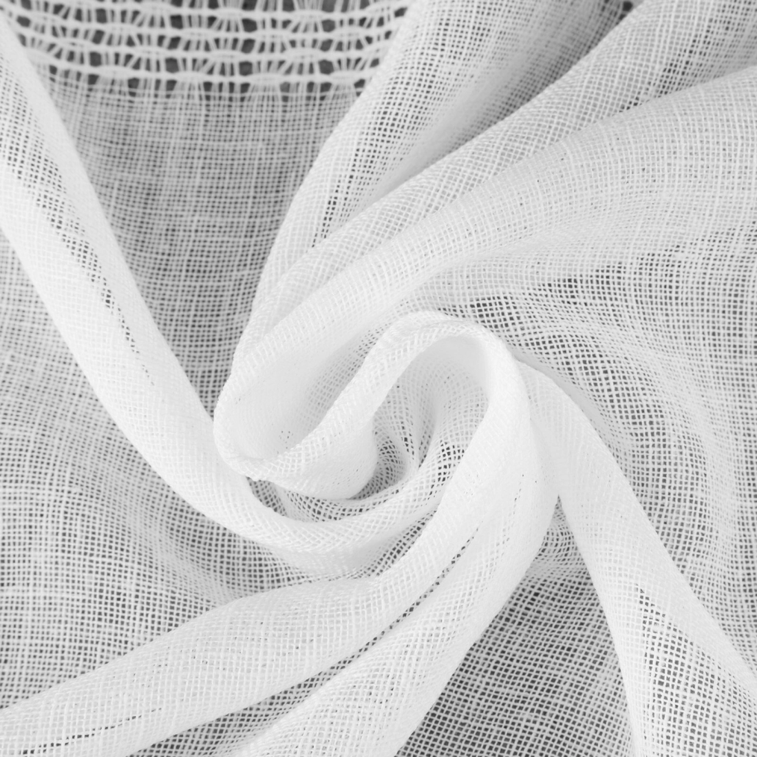 Záves 140x250 cm biely etamínový na kovové krúžky VICKY