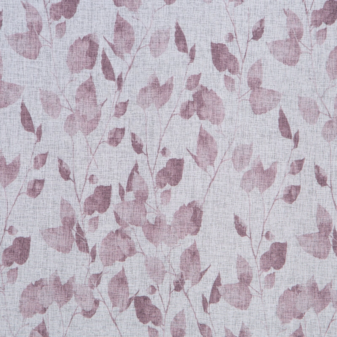 Záves 140x250 cm biely, fialový na kovové krúžky NOEMI