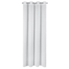 Záves 140x250 cm biely na kovové krúžky AGIS