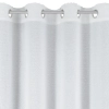 Záves 140x250 cm biely na kovové krúžky AGIS