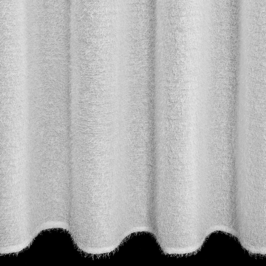 Záves 140x250 cm biely na kovové krúžky AGIS