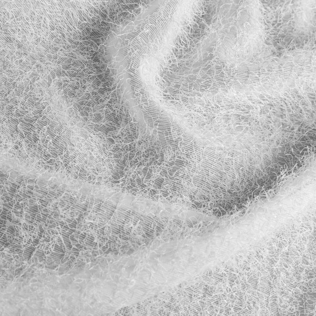 Záves 140x250 cm biely na kovové krúžky AGIS