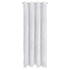 Záves 140x250 cm biely na kovové krúžky AURORA Eva Minge