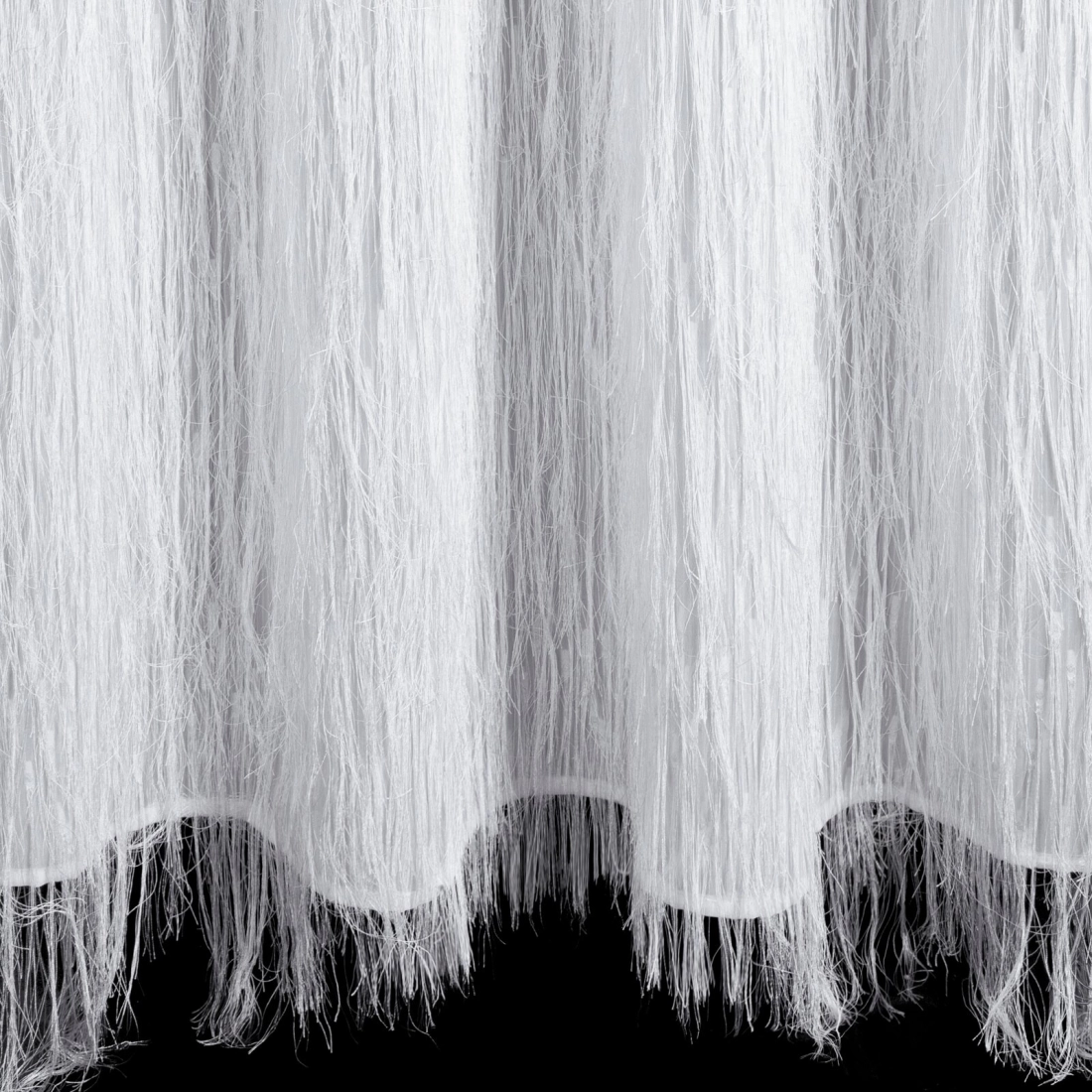 Záves 140x250 cm biely na kovové krúžky AURORA Eva Minge