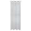 Záves 140x250 cm biely na kovové krúžky CINDY