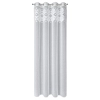 Záves 140x250 cm biely na kovové krúžky ESTERA