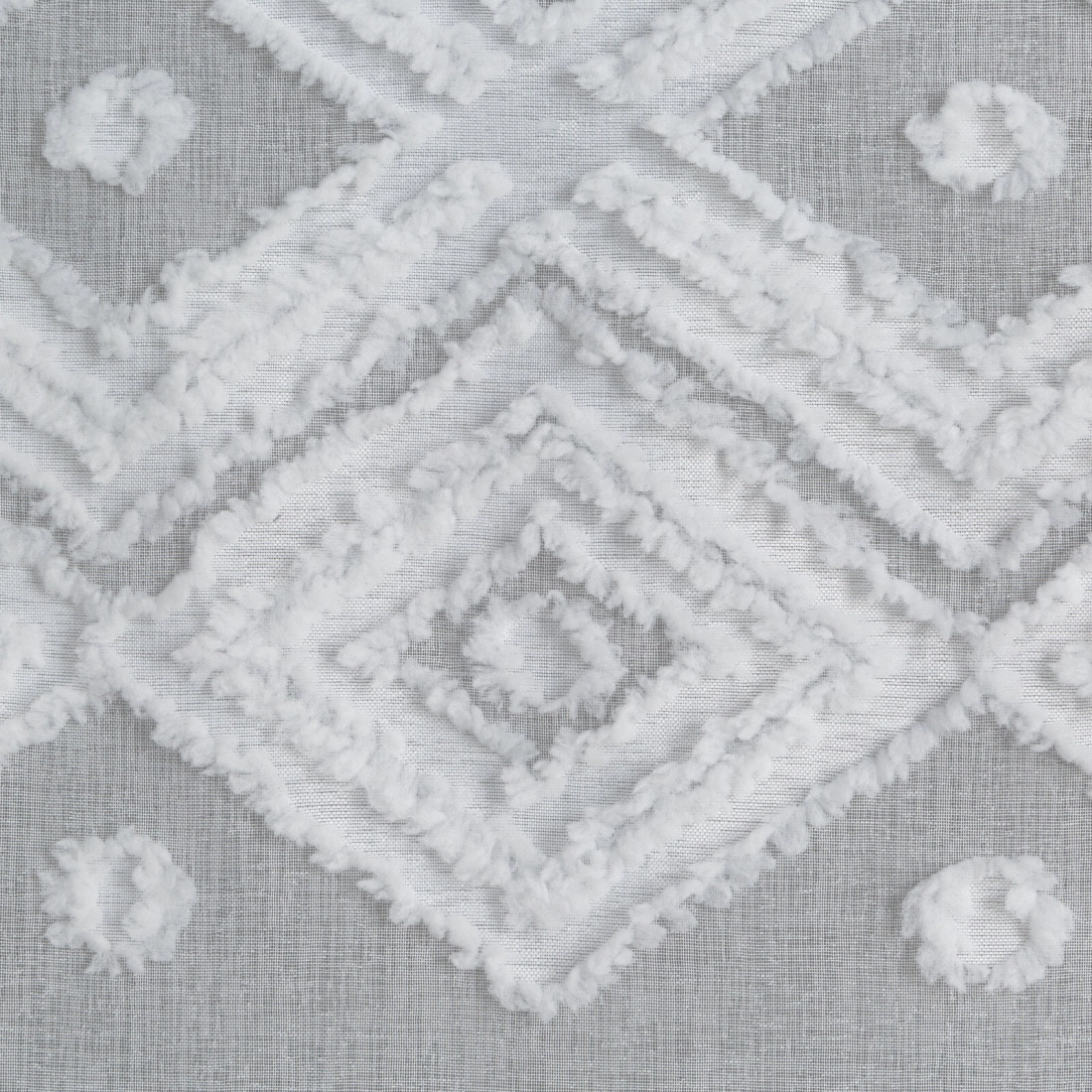 Záves 140x250 cm biely na kovové krúžky ESTERA