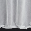 Záves 140x250 cm biely na kovové krúžky ESTERA