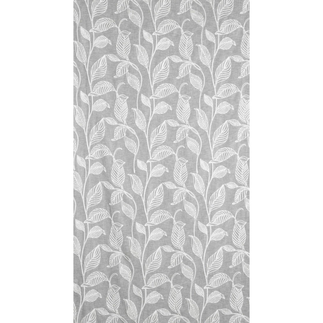 Záves 140x250 cm biely na kovové krúžky HOLI