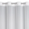 Záves 140x250 cm biely na kovové krúžky LIWIA EVA MINGE