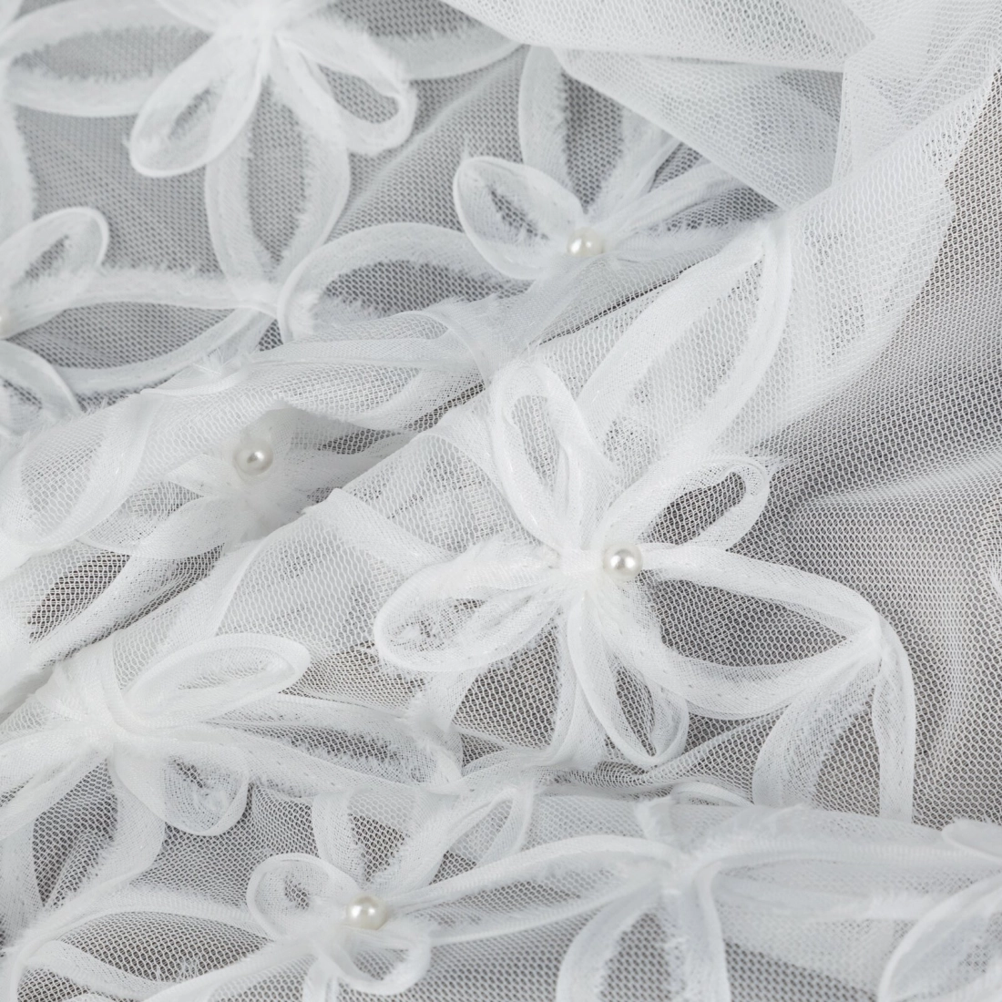 Záves 140x250 cm biely na kovové krúžky LIWIA EVA MINGE