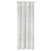 Záves 140x250 cm biely zo sieťky na kovové krúžky ROSES1 Eva Minge