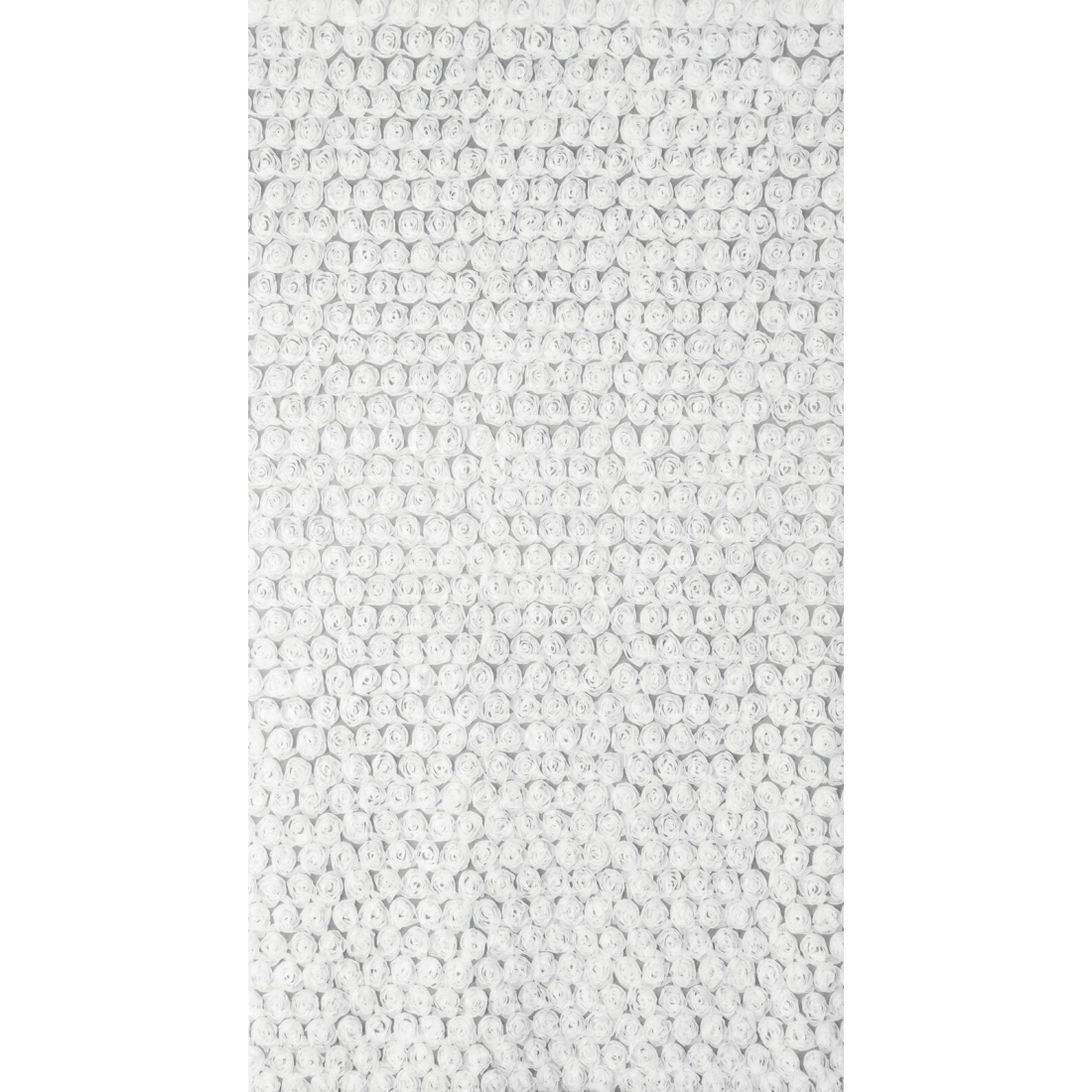 Záves 140x250 cm biely zo sieťky na kovové krúžky ROSES1 Eva Minge