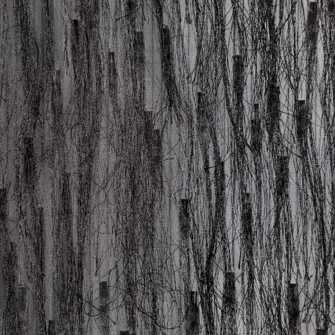 Záves 140x250 cm čierny na kovové krúžky AURORA Eva Minge