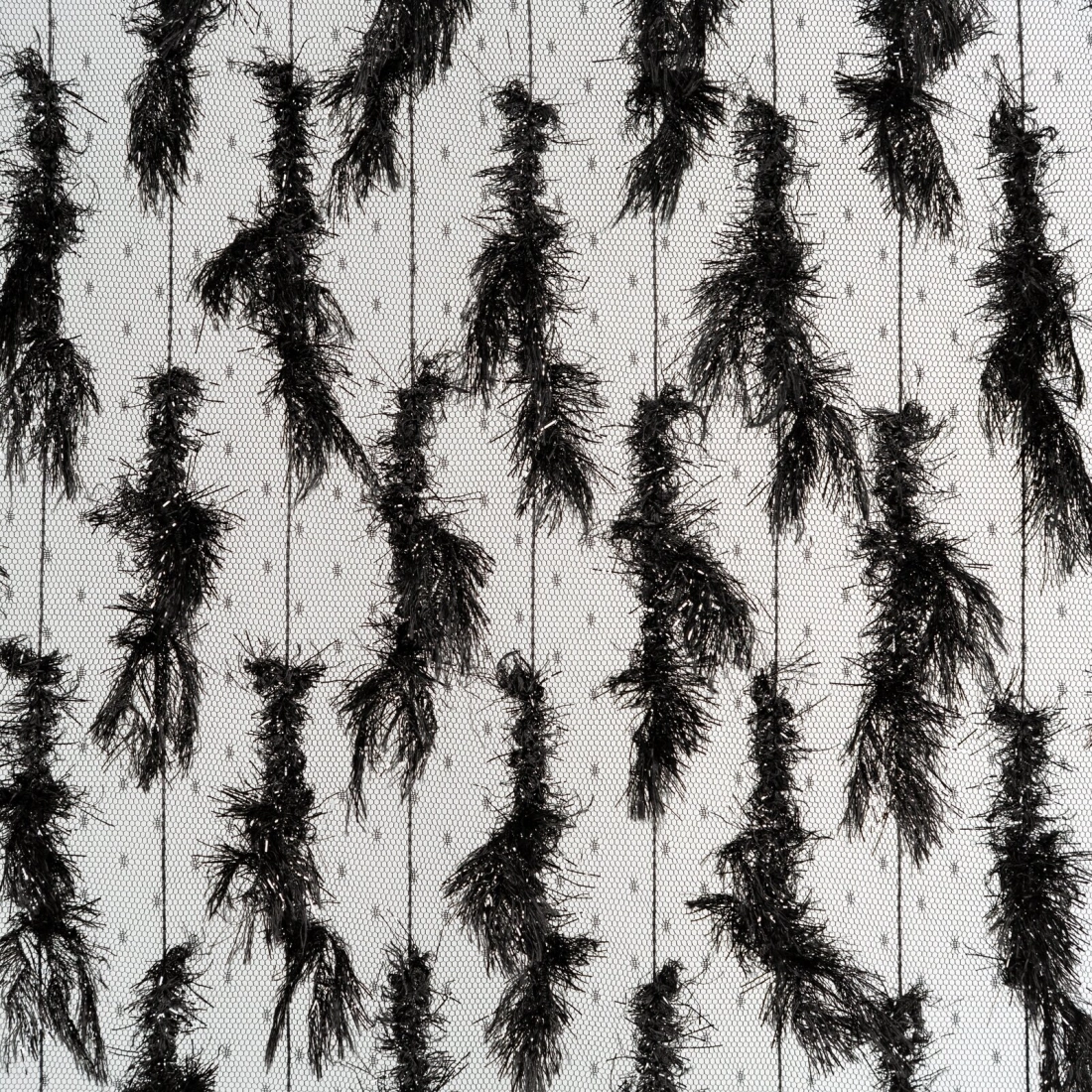 Záves 140x250 cm čierny na kovové krúžky VICTORIA Eva Minge