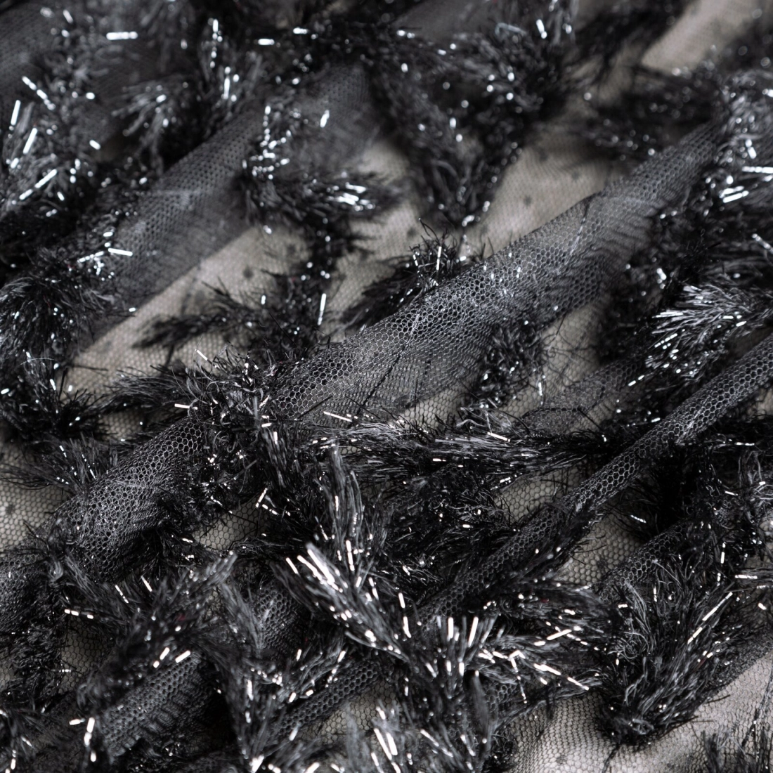 Záves 140x250 cm čierny na kovové krúžky VICTORIA Eva Minge