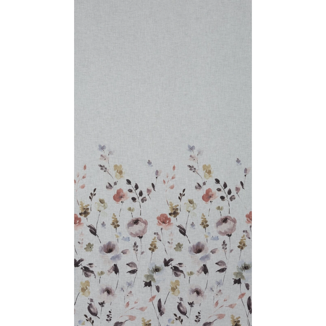 Záves 140x250 cm etamínový biely púdrový na kovové krúžky LAVIN