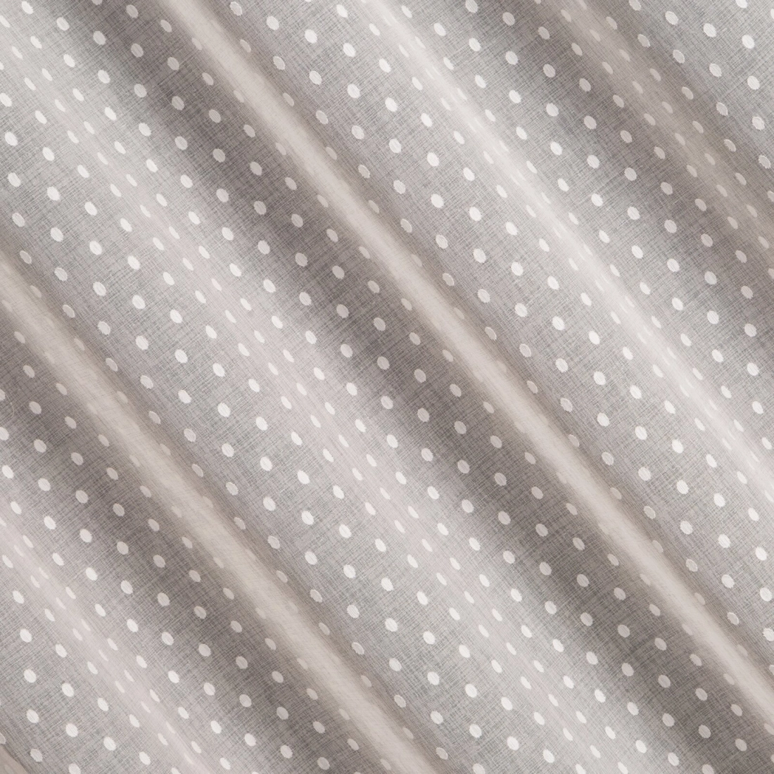 Záves 140x250 cm etamínový ružový bodkovaný na kovové krúžky HANIA