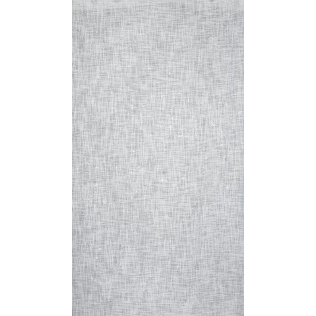 Závěs 140x250 cm krémový stříbřitý na kovové kroužky SOLANA