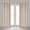 Záves 140x250 cm matný béžový na kovové krúžky ADELINA