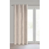 Záves 140x250 cm matný béžový na kovové krúžky ADELINA