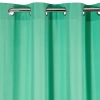 Záves 140x250 cm matný mätový na kovové krúžky ADORE Design 91